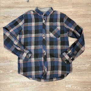 Rue Saint-Patrick Montreal Regular fit Plaid Flanel Shirt sz M